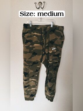 Nike camo joggers